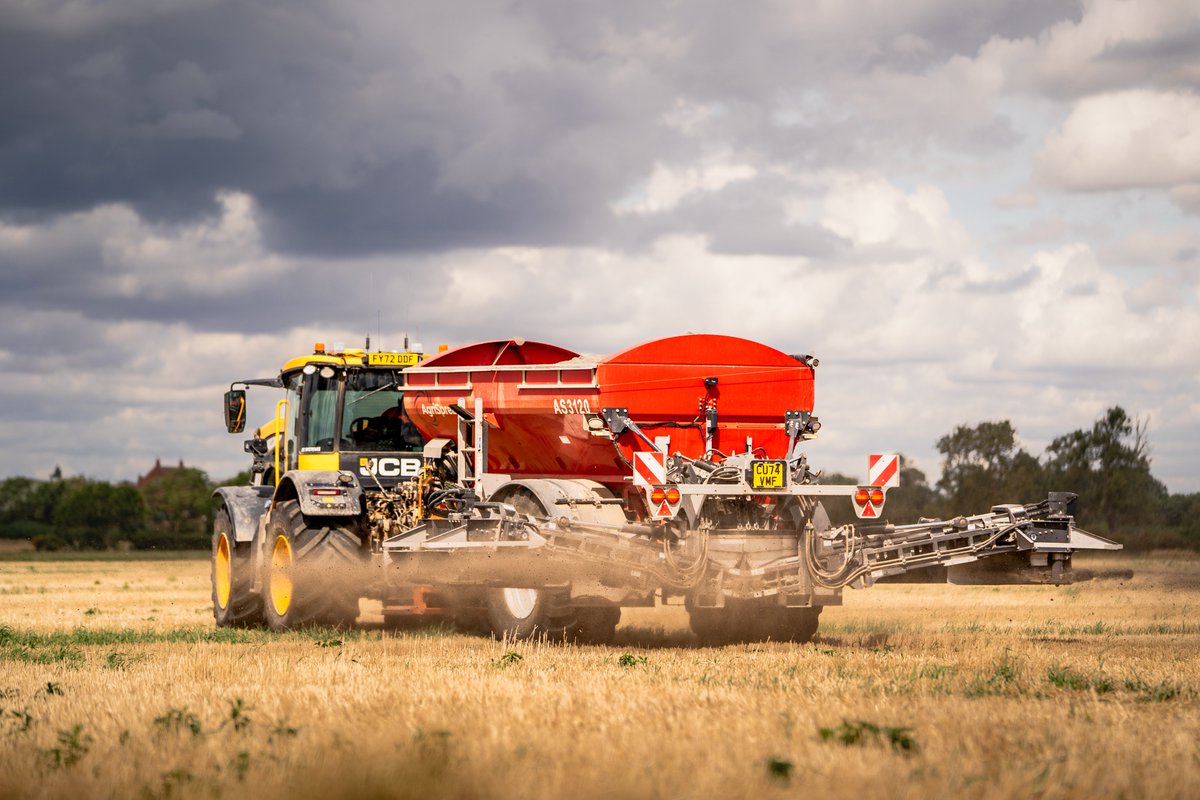 agrispreadirl's tweet photo. AgriSpread New to Denmark! AgriSpread is launching the AS3000 Series Wide Width Conveyor Spreader along with it's full range in Denmark in association with dealer Brørup Traktor- & Maskincenter and Ølgod Maskinforretning. 
With fertilizer spreading working widths of up to 52 meters and lime up to 30 meters, the AS3000 Series is a perfect fit for large scale contractors in Denmark. 
Brørup Traktor- & Maskincenter will be showcasing AgriSpread ISOBUS precision fertiliser & lime spreaders to farmers, growers & contracters at the upcoming Roskilde Dyrskue Agricultural Show show 29- 31 May. 
Welcome to the growing AgriSpread worldwide network of dealers. 
#brøruptraktor #RoskildeDyrskue #ølgodmaskinforretning