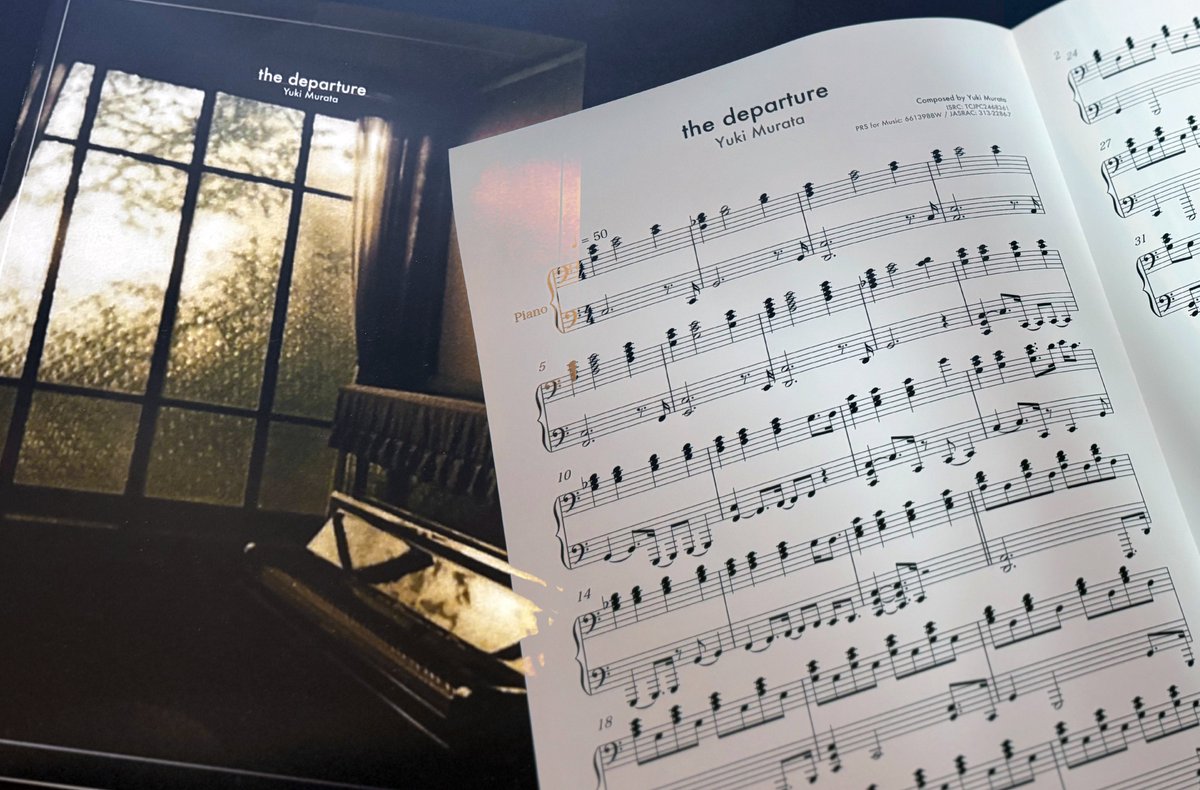 ピアノソロアルバム「24Piano sketches」 の最後の曲「the departure