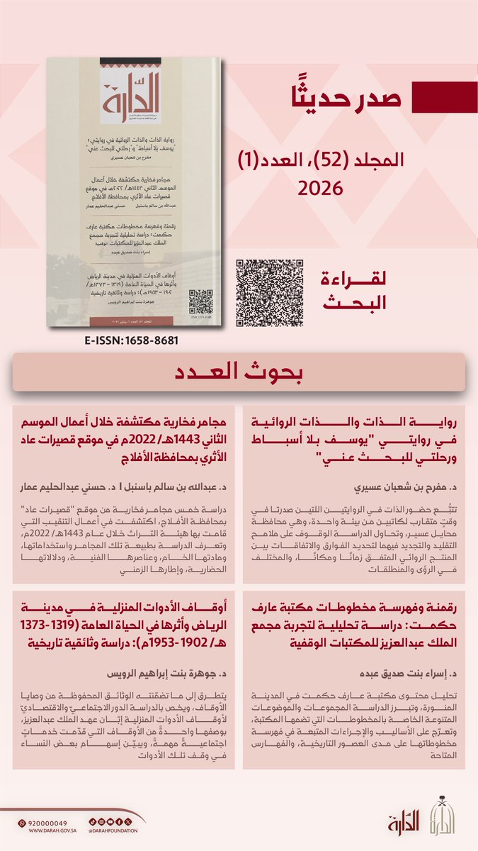 دارة الملك عبدالعزيز tweet media