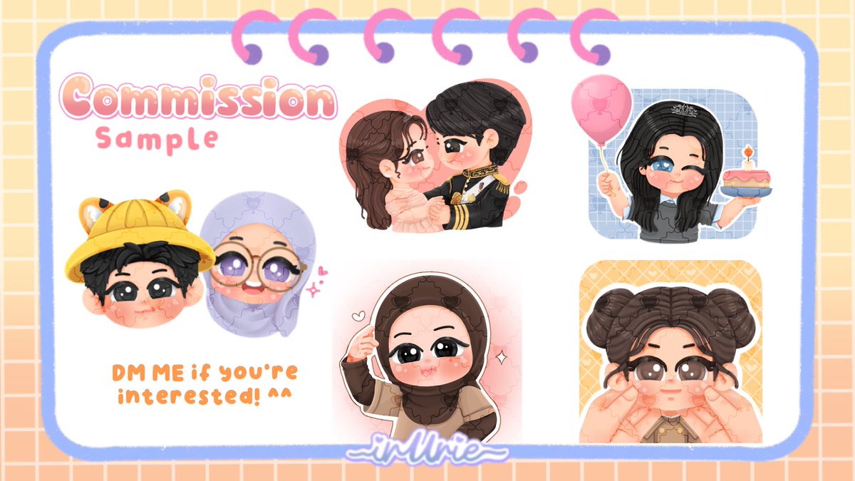 byirurie's tweet photo. Ur! ❤︎ COMMISSION OPEN ~
𓊆ྀི ♡ + ↻ are highly appreciated!𓊇ྀི
i'm opening chibi commissions for both local & international .✦ ݁˖
DM me if you're interested .ᐟ
Please mention/tag me after sending a DM, thank you!
#commissionopen #artidn #zonauang #VgenComm #Vgen https://t.co/ntSiL2oQoJ