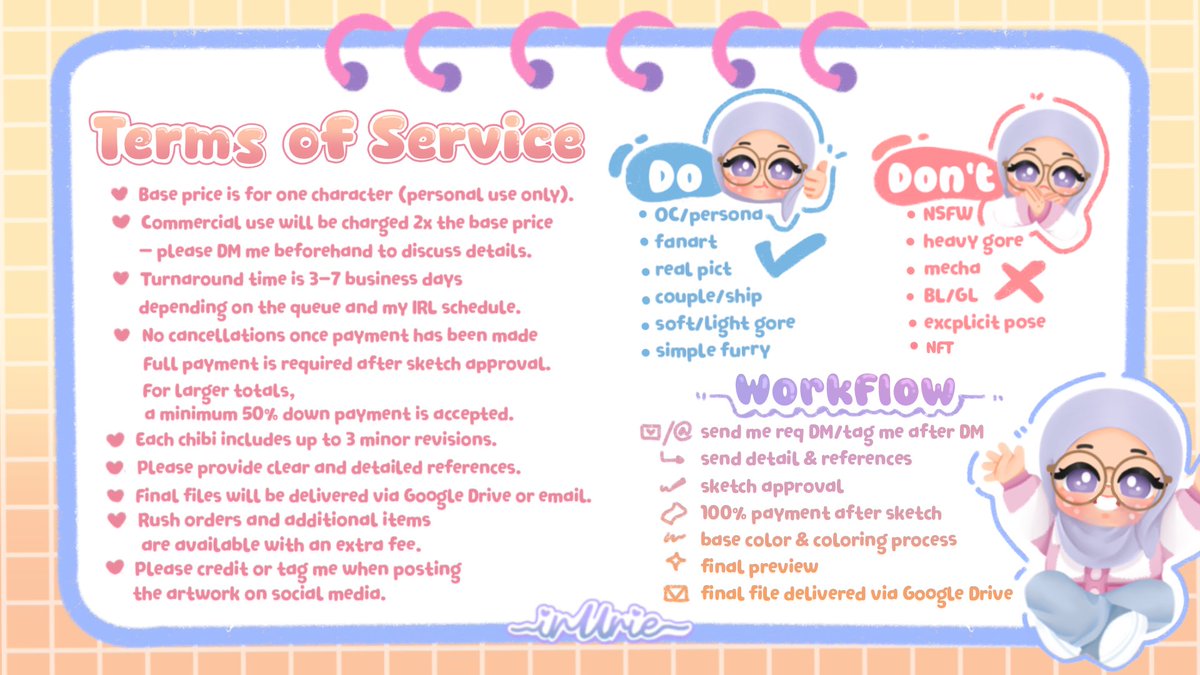 byirurie's tweet photo. Ur! ❤︎ COMMISSION OPEN ~
𓊆ྀི ♡ + ↻ are highly appreciated!𓊇ྀི
i'm opening chibi commissions for both local & international .✦ ݁˖
DM me if you're interested .ᐟ
Please mention/tag me after sending a DM, thank you!
#commissionopen #artidn #zonauang #VgenComm #Vgen https://t.co/ntSiL2oQoJ