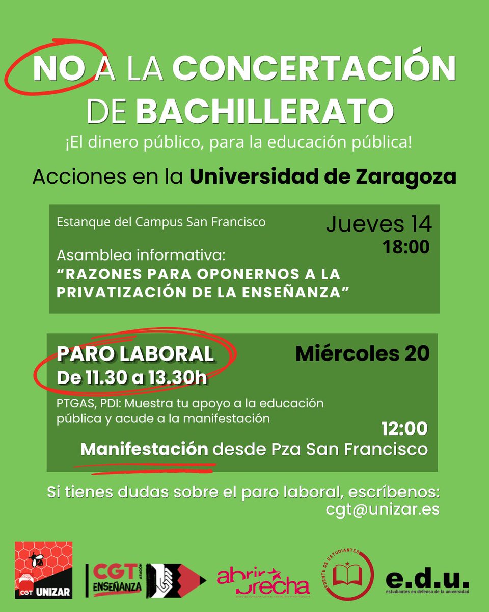 FdE Aragón tweet media