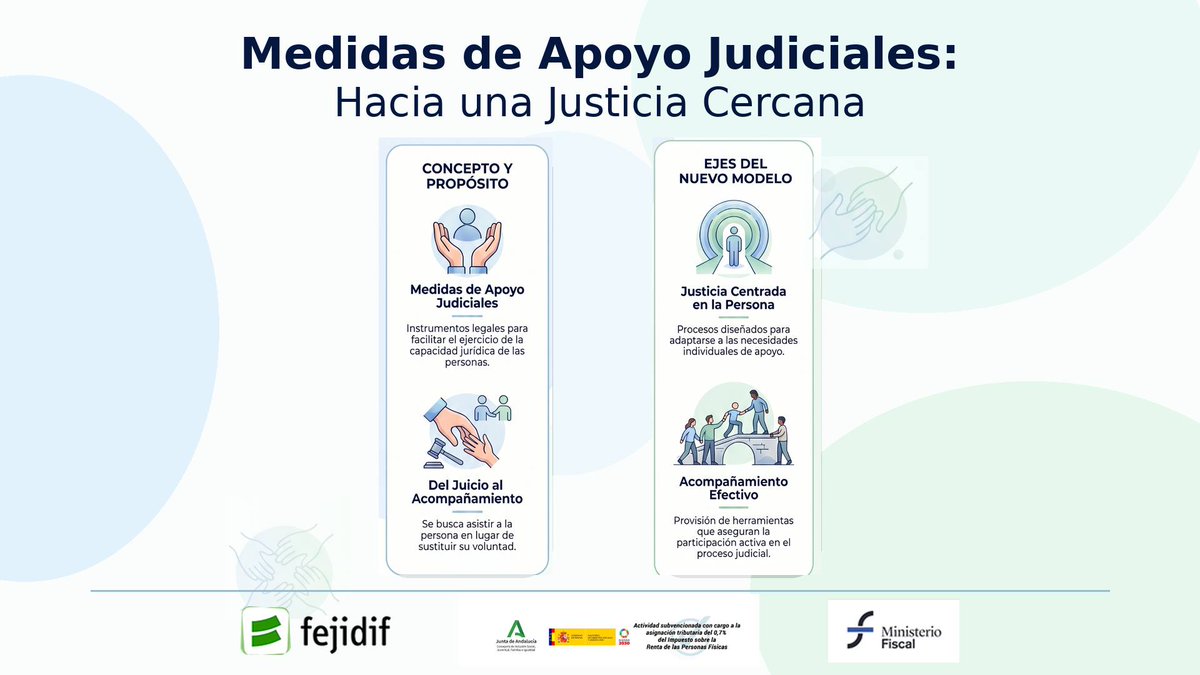 fejidif's tweet photo. El martes 26 de mayo de 2026 FEJIDIF celebrará el TALLER ON LINE "COMO APOYAR A MI HIJO O HIJA CON DISCAPACIDAD" que será impartido por D. Cristóbal Fábrega - Fiscal de las personas con discapacidad en la Fiscalía de Jaén. 

Más información:

https://t.co/00fb97QtwO https://t.co/i1re14cYlP