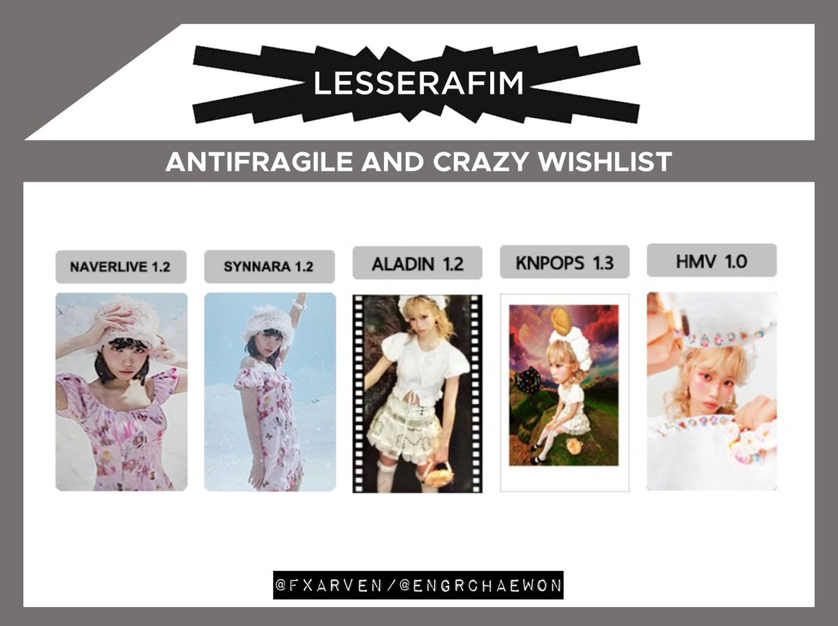 engrchaewon's tweet photo. WTB / LFS / WTS / LFB
Pabili po. ^^
Onhand or STBO basta po in good price and in good condi. Mehehehe
Sana mapauwi sila bago yung release ng new album. Thank you.

Lesserafim Antifragile Unforgiven Japan Crazy Different Chaewon Yunjin Kazuha Eunchae https://t.co/Amtp2UzLVV