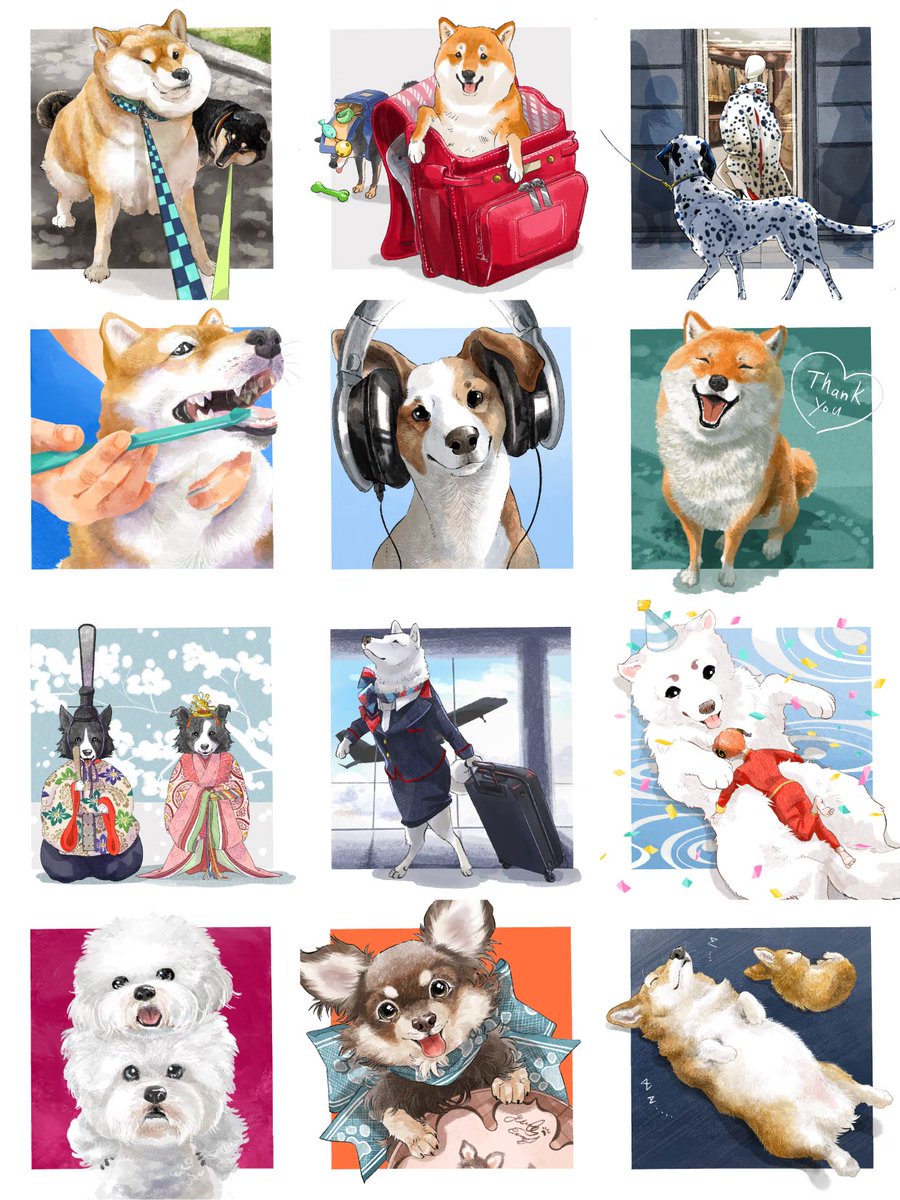本日5月13日は「#愛犬の日」!! アニメで有名なワンちゃんと この半年で