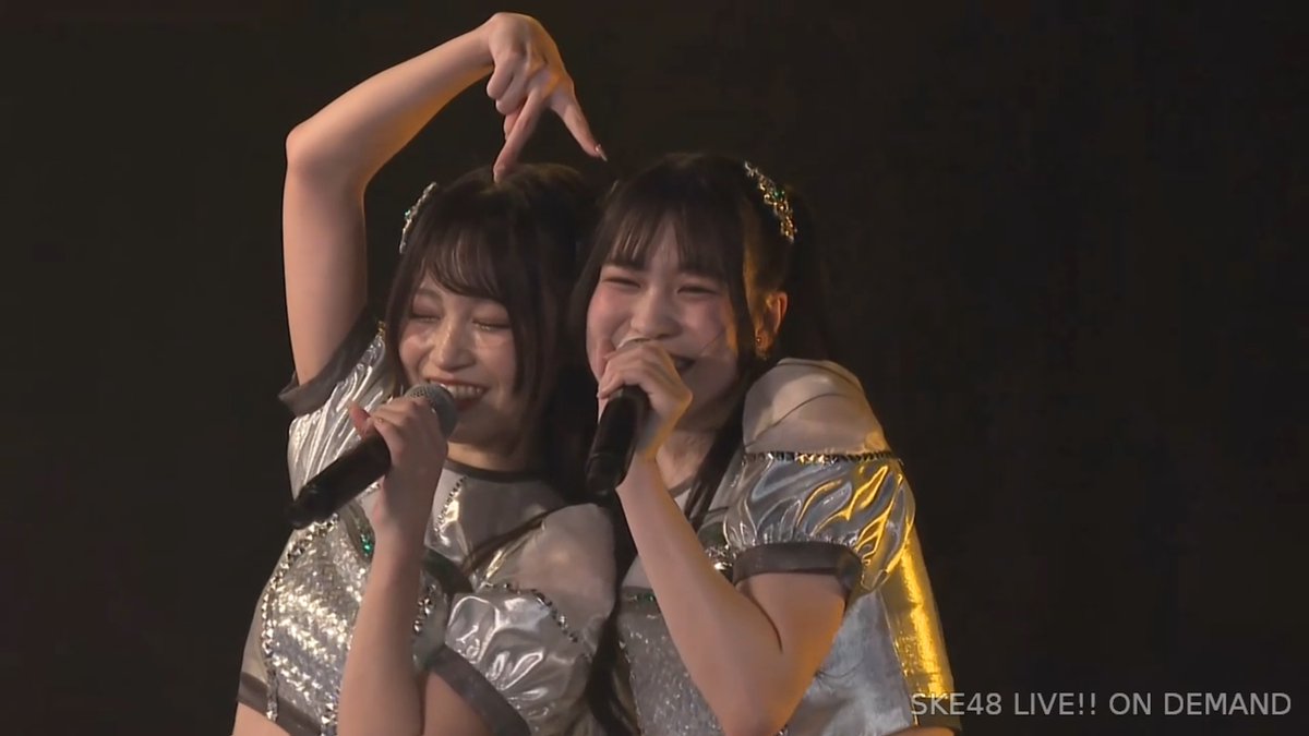 さくらんぼ？🍒 #SKE48 #入内嶋涼 #桒原椿 #ずっと君を探している #入