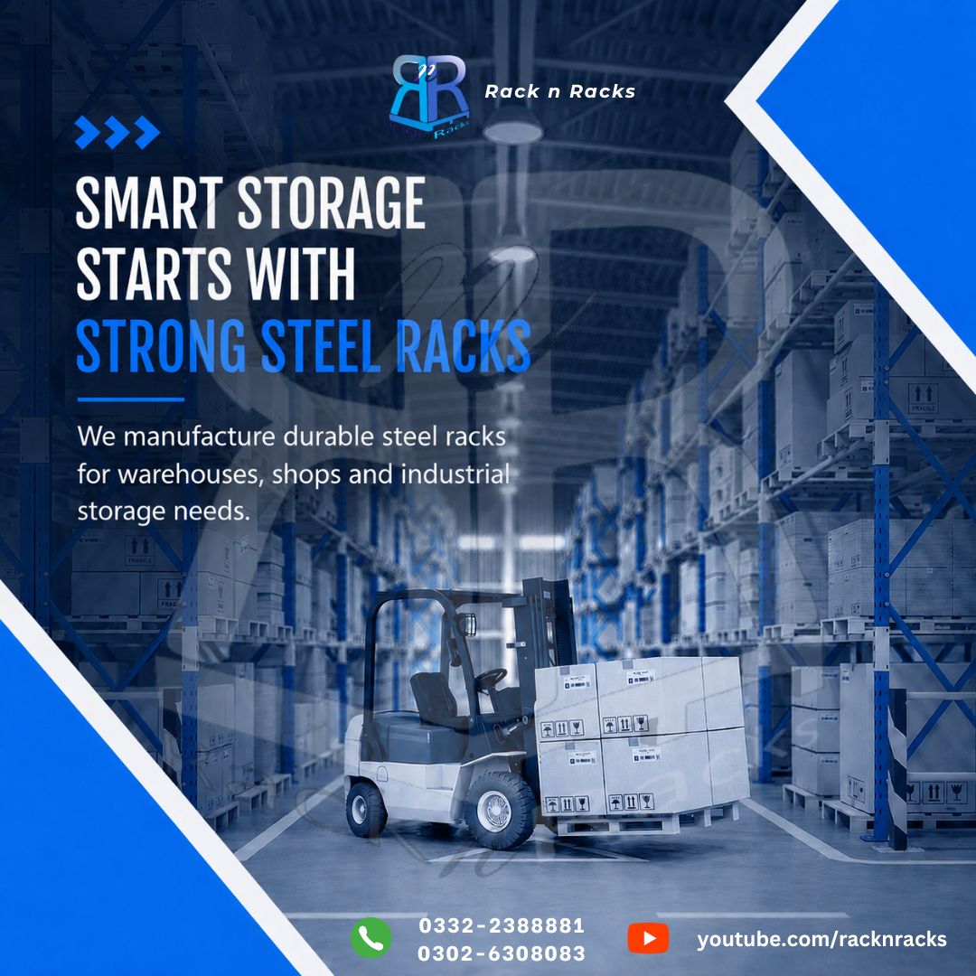 RnrRacks's tweet photo. Upgrade your warehouse and industrial storage with Rack n Racks premium steel racking systems—built for strength, durability, and maximum space utilization.
0332-2388881 | 0302-6308083
#WarehouseRacking #IndustrialStorage #StorageSolutions #HeavyDutyRacks #StorageSystem https://t.co/ZiaMeWfvK2