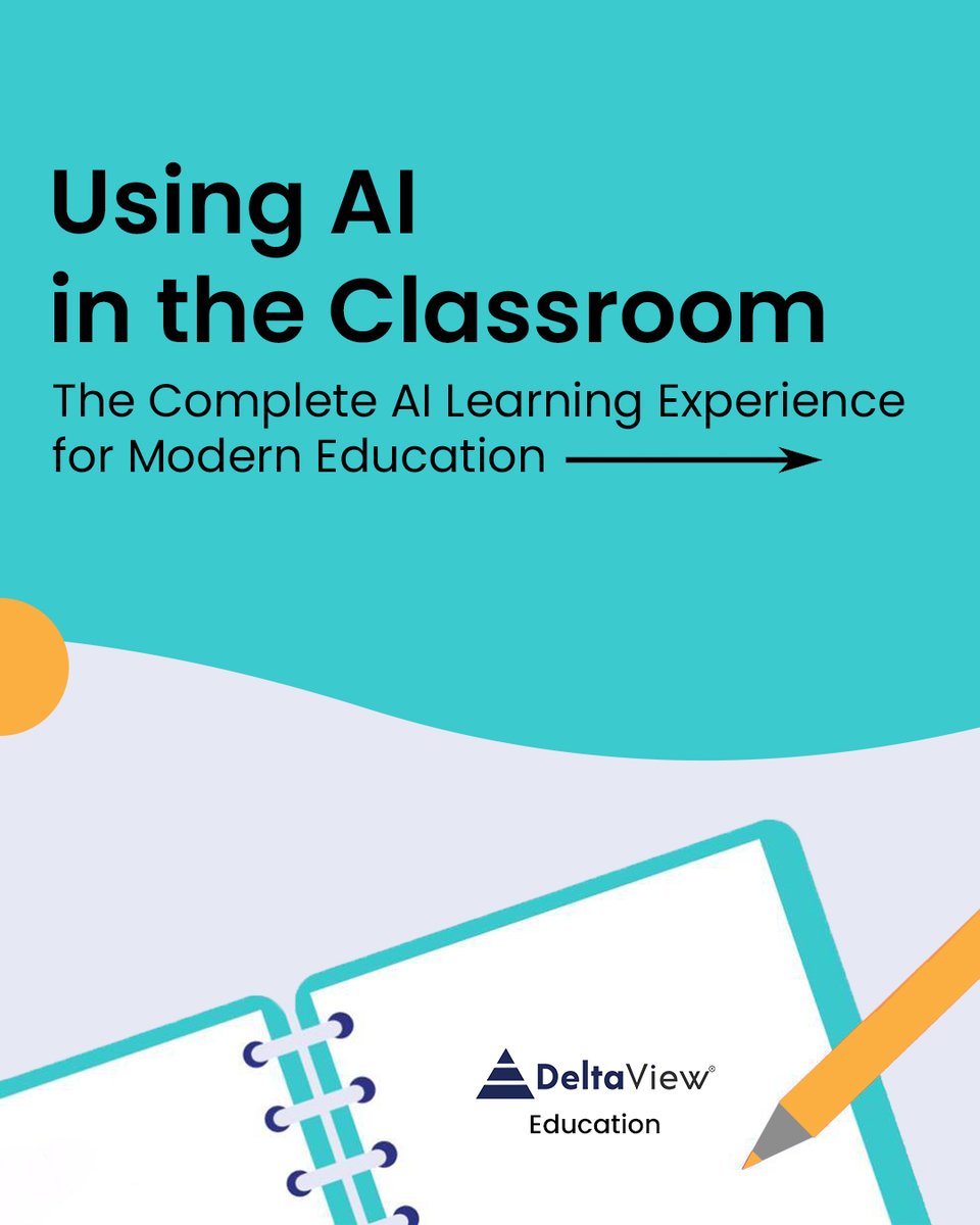 DeltaViewTech's tweet photo. #DeltaViewAI is reshaping classrooms into more connected, interactive, and insight-driven learning environment. From planning to performance, DeltaView brings intelligence to every stage of the classroom.

✨Discover our AI-powered learning experience: https://t.co/pknfgvzHOu https://t.co/eWMKiF40OJ