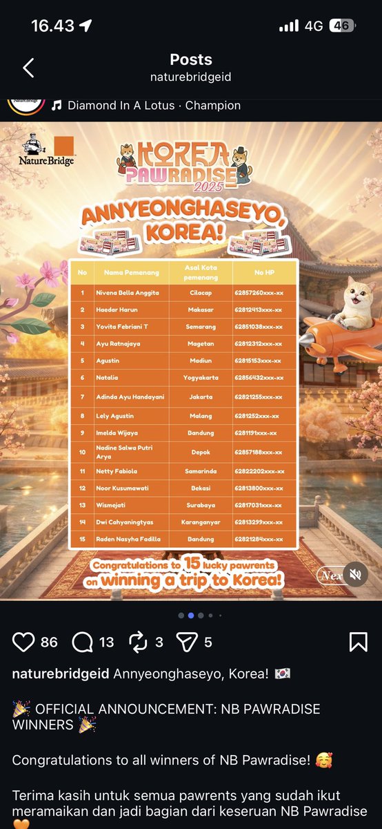 luuurrylee's tweet photo. sumpah gw menang NB pawradise ke korea anying wkkawkwkkwkw grgr tiap beli makanan lilo gue upload struknya jd selalu dpt poin 😭😭😭 beneran rezeki gaada yg tau wkwkwkwkkwkw https://t.co/SCBPdcbYY3