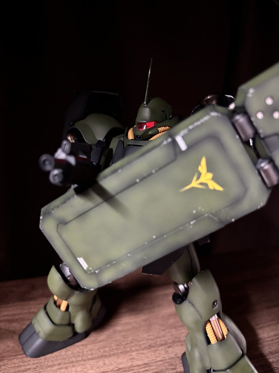 Momijiisan8's tweet photo. Mg ギラドーガを撮影しました!
サザビーを作ったときに他のネオジオンのMSも並べたいと思い、グラデーション塗装、チッピングを行いました。
#ガンプラ #ganpla https://t.co/xU1qCe8v9Z