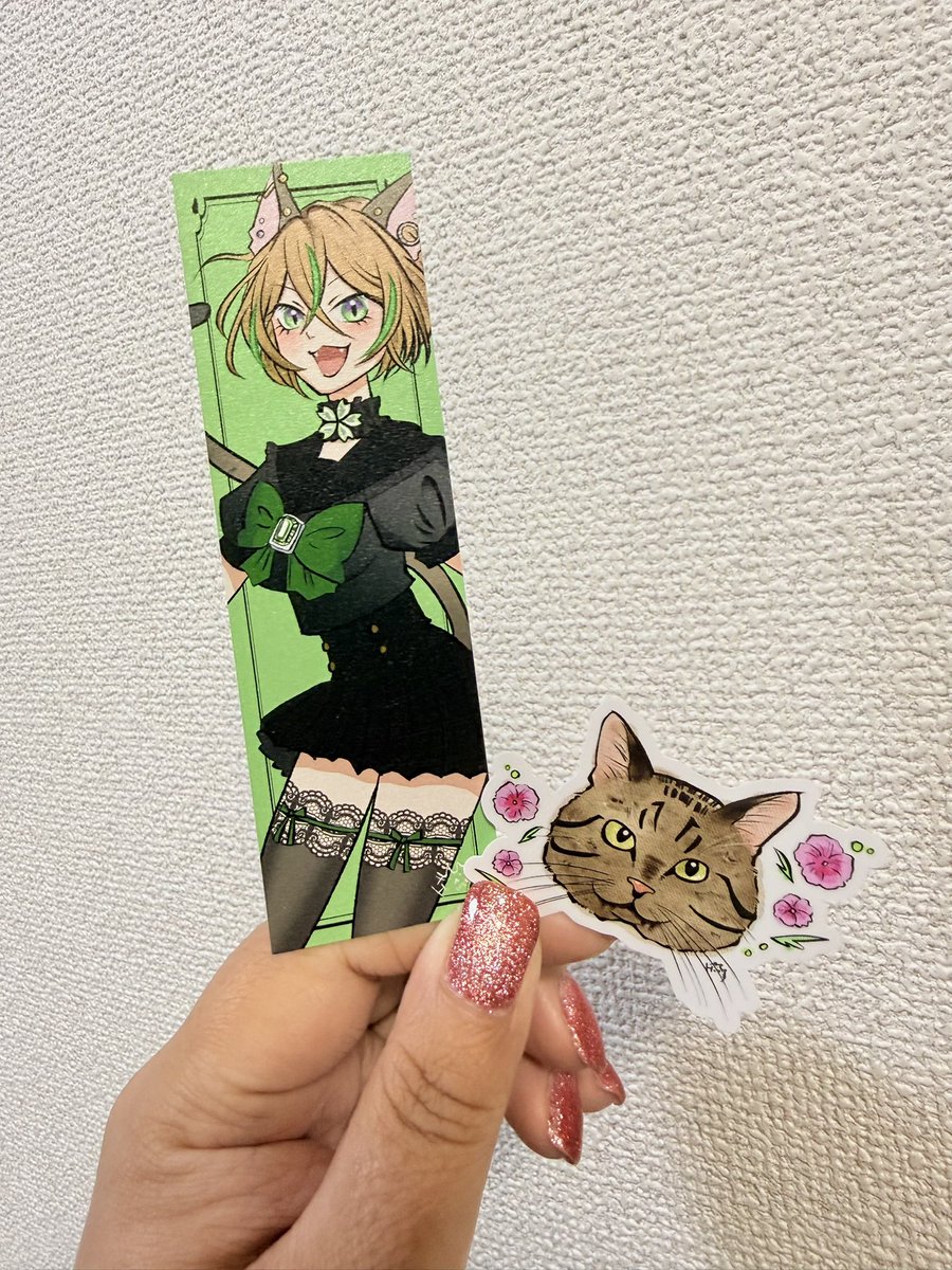 関西コミティア76用のしおりとステッカーが届きました！どちらもいい