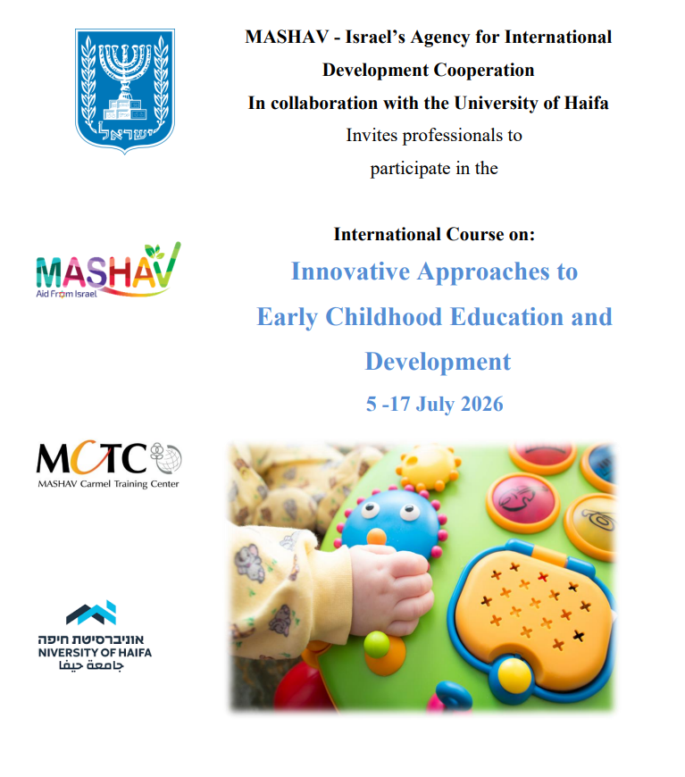 IsraelinCI's tweet photo. OPPORTUNITÉ DE FORMATION EN ISRAËL  

@MASHAVisrael organise une formation internationale sur la :
Approches novatrices en matière d'éducation et de développement de la petite enfance.

Du 5-18 juillet 2026
Bourses limitées disponibles (formation, hébergement et assurance inclus).
Date limite de candidature : 5 Juin, 2026
Candidature : https://t.co/aSZka4yOAZ 
Code de formation : 7291

N.B cette formation se fera en anglais