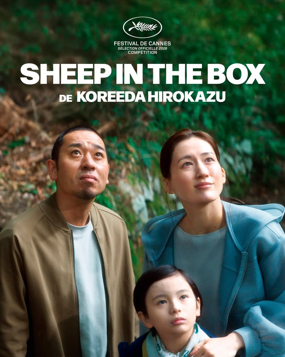 FilmIndoSource's tweet photo. KlikFilm has acquired 2 Japanese titles in main competition at the 2026 Cannes Film Festival for upcoming distribution in Indonesia. #Cannes2026

• Hirokazu Kore-eda’s ‘SHEEP IN THE BOX’

• Ryusuke Hamaguchi’s ‘ALL OF A SUDDEN’ https://t.co/byKX9QoFKm