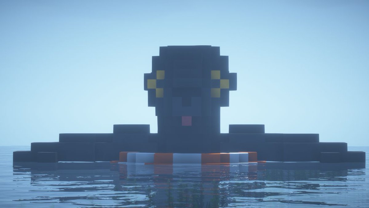 SFoxtron's tweet photo. This goober just wanna relax after some cave diving :3

Minecraft build with BSL shading #Casualties_Unknown #Expie https://t.co/yzAuUmTcPH