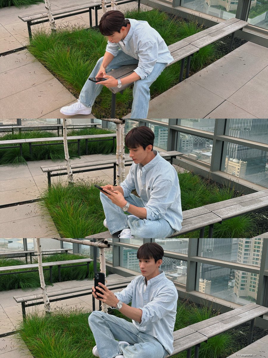pagesofdk's tweet photo. taking a break while having a short rooftop date with kyeomie   ˃̵͈̑ᴗ˂̵͈̑ https://t.co/v6fHqIXaqM