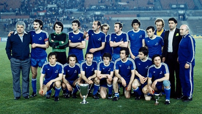 GeorgianFooty's tweet photo. 🇬🇪45 years ago today, Georgia celebrated a historic achievement in European club football as Dinamo Tbilisi won the UEFA Cup Winners' Cup!🏆

Goals from Gutsaev and Daraselia secured a 2-1 victory over Carl Zeiss Jena in the Final. https://t.co/24On7ZN0BN