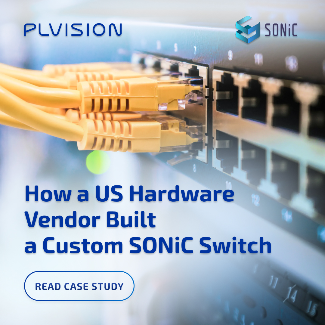 PLVision_EU's tweet photo. A US OEM needed a production-ready SONiC switch. No in-house expertise. No time to build a team.

They partnered with PLVision – and shipped a custom SONiC distribution with RDMA support, vendor independence, and 24/7 Tier 3 support.

Full case study 👇
https://t.co/pN0deUUyaP

#SONiC #OpenNetworking #OEM #DisaggregatedNetworking #NetworkOS #PLVision