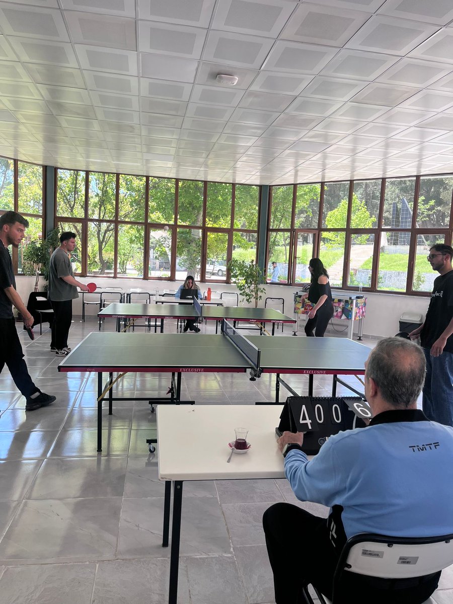 paubekilli's tweet photo. Bekilli MYO’da 19 Mayıs etkinlikleri kapsamında masa tenisi turnuvası düzenlendi.
Bekilli Gençlik Merkezi iş birliğiyle gerçekleşen organizasyona öğrenciler yoğun ilgi gösterdi.

#19Mayıs #GençlikVeSporBayramı #PAÜ #Bekilli #MasaTenisi https://t.co/Qk0e31YRmr