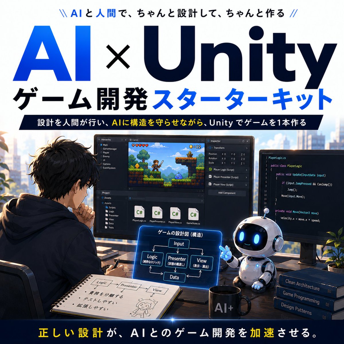 オオバ | AIとUnityひとりチーム開発 tweet media