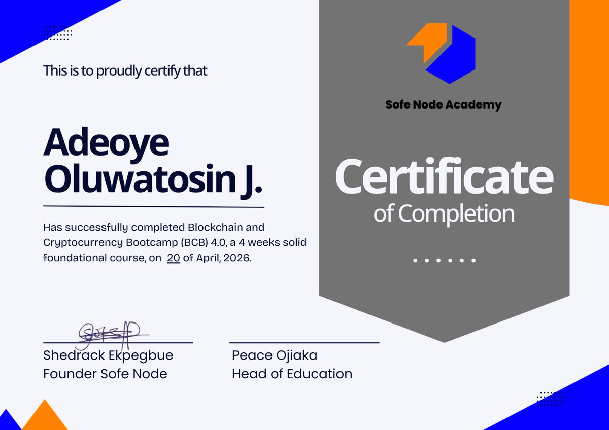 SofeNode's tweet photo. You cannot build sustainable solutions on fake numbers.

While others look for shortcuts, we do the real work on the ground.

Through our campus events and Blockchain Career Bootcamps, we are building innovative infrastructure for today and tomorrow's economy. https://t.co/zboe2GAb2B