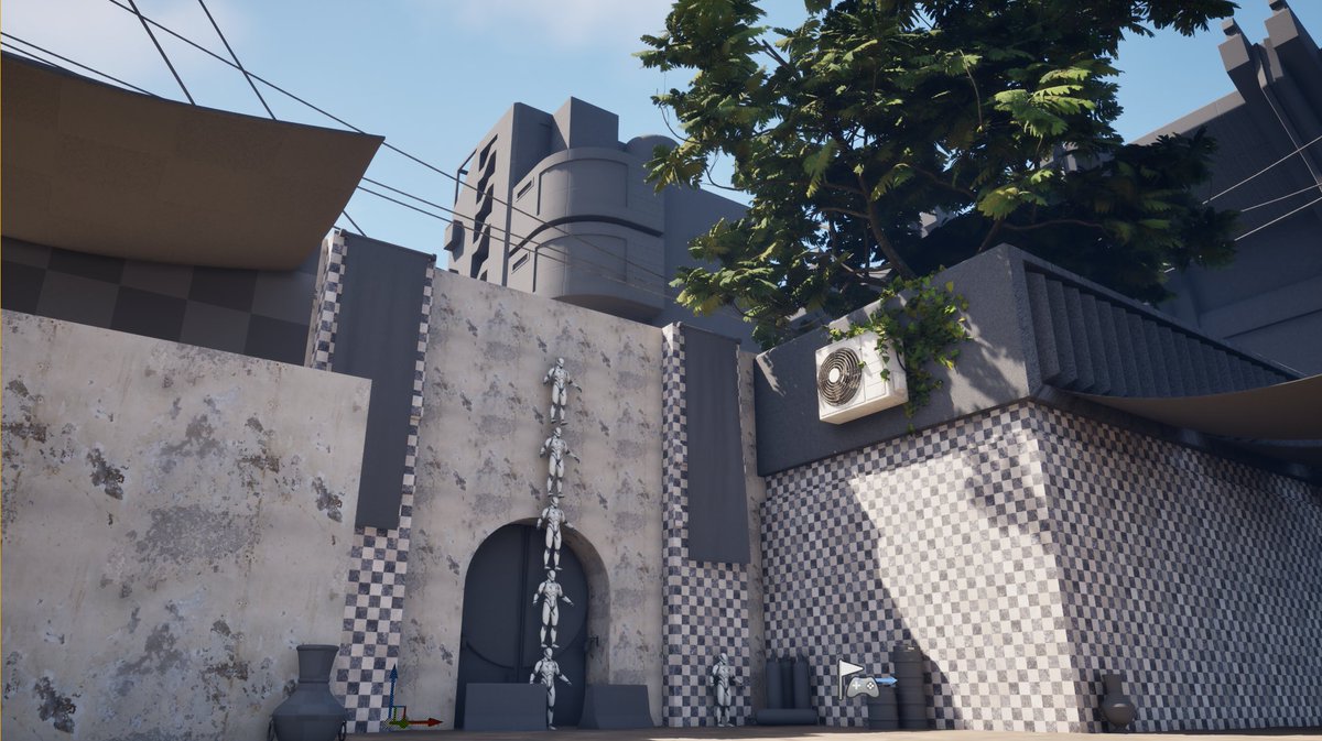 LillyDuska's tweet photo. Update on my #Unrealengine Project >:3

Dont mind the placeholder textures ;3

#Destiny2 #3dmodeling https://t.co/tNtsldPwcf