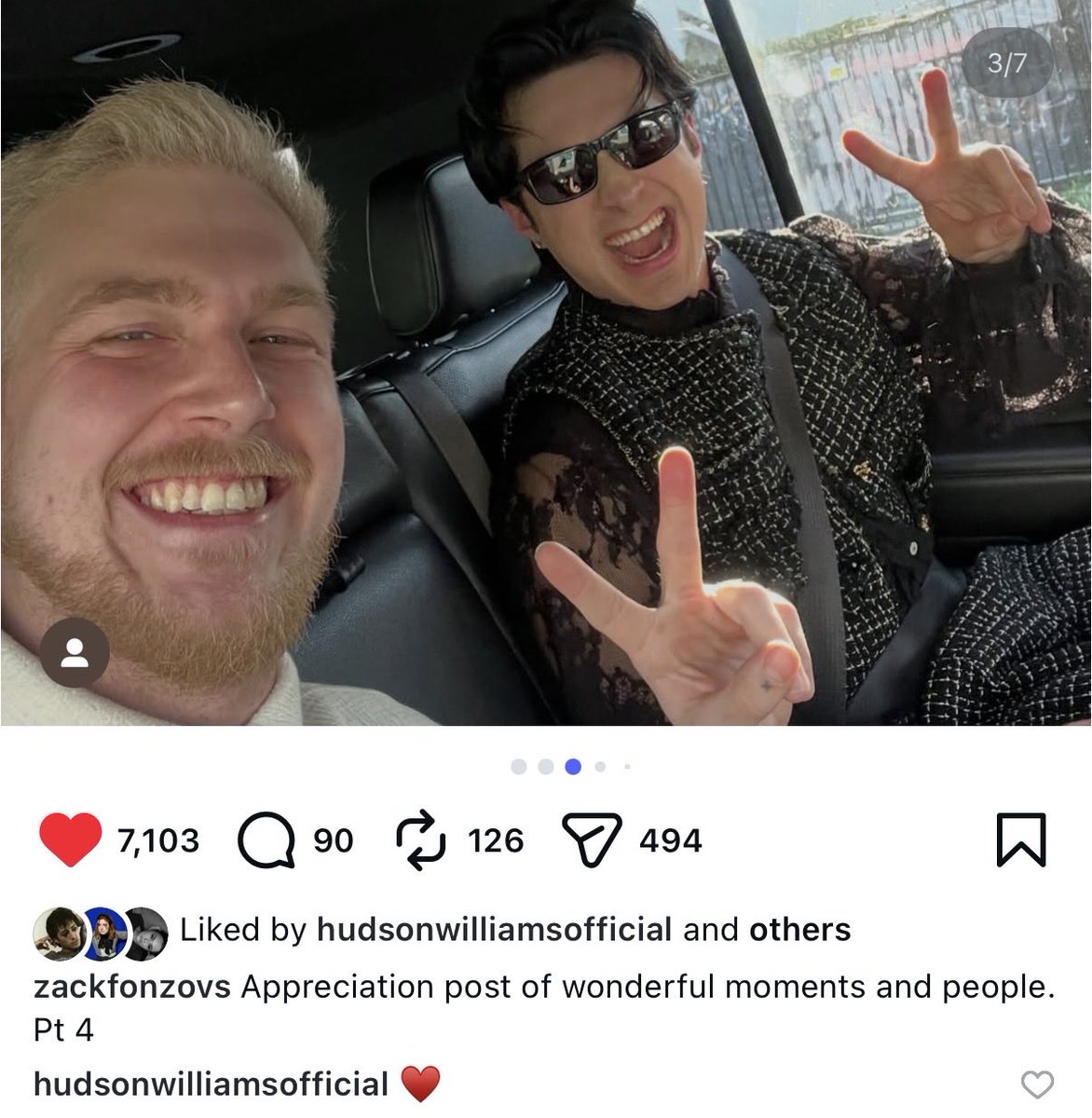 Hudson Williams Online tweet media