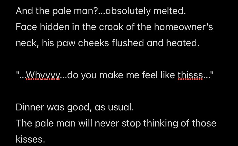 visitorsalike's tweet photo. PALEGUN FLUFFFFF FOR TONIGHTTTT @S4g333_mayb3 HEHEHE
@dickeater9993 ‘s little forehead kiss MADE MY HEART MELT I wanted to write a little something before sleeping 🥹❤️🩹
#palegun #ninah #imnotalone https://t.co/4LubFc94Cp