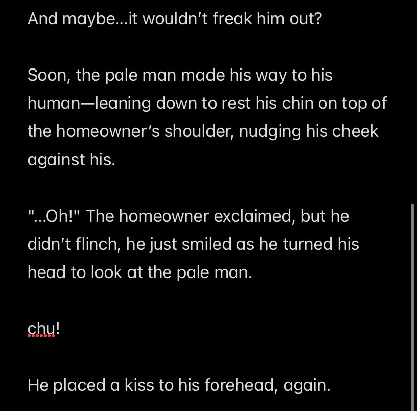 visitorsalike's tweet photo. PALEGUN FLUFFFFF FOR TONIGHTTTT @S4g333_mayb3 HEHEHE
@dickeater9993 ‘s little forehead kiss MADE MY HEART MELT I wanted to write a little something before sleeping 🥹❤️🩹
#palegun #ninah #imnotalone https://t.co/4LubFc94Cp