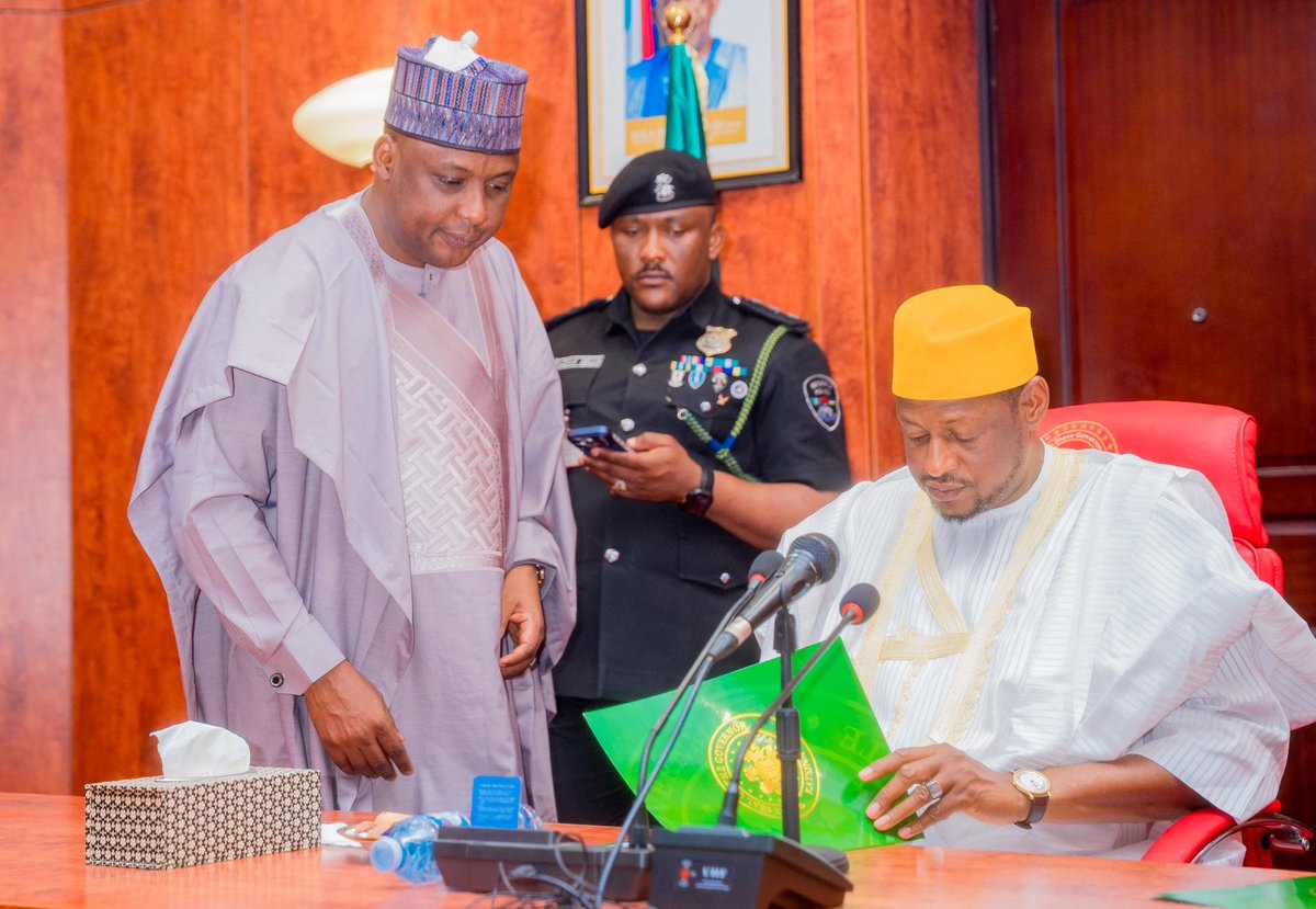 NWGFsecretariat's tweet photo. The Katsina State Government has inaugurated the State Disarmament, Demobilisation and Reintegration (DDR), Peace and Security Committee under the Office of the National Security Adviser to strengthen peacebuilding and security coordination across the state.
#NWGF #KATSINASTATE https://t.co/uqQjmBeqXI