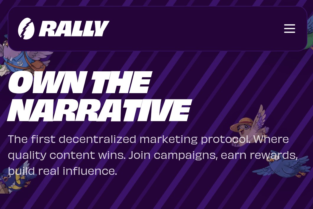 miracles2motion's tweet photo. Creators deserve fair rewards, not algorithmic luck. @RallyOnChain is changing that with AI-powered content scoring and transparent reward distribution. This is the Web3 creator economy done right. Bullish and ready to be whitelisted. 🚀 #Rally https://t.co/fYHcgZCUWO