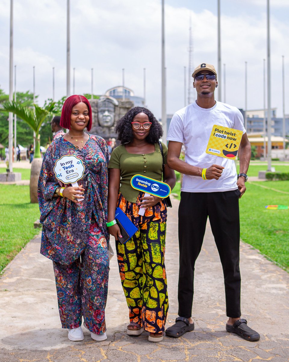 TechSphereAcad's tweet photo. Building is better when we do it together. 🤝✨

Celebrating the beautiful people of our community, the dreamers and doers redefining the future of Africa, one day at a time. 🫶 https://t.co/ptKtzsEhGb