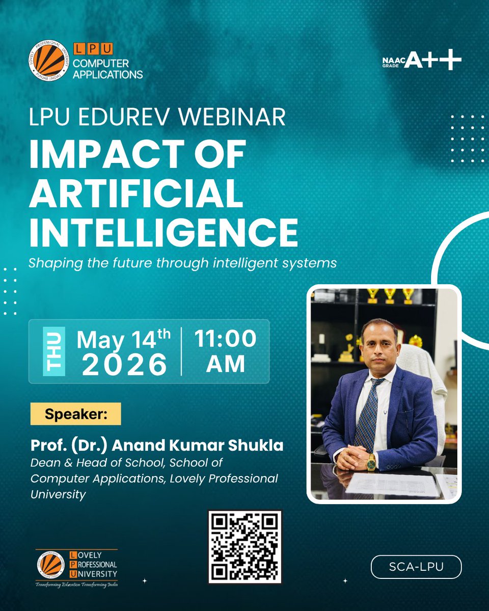 LPU School of Computer Applications tweet media
