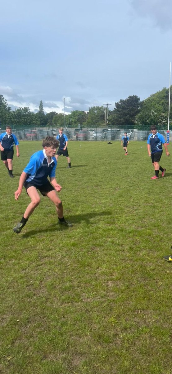 ManorCroft_PE's tweet photo. The Y9 Boys’ and Girls’ rugby teams are competing in the first Delta x Jason Robinson Foundation Rugby 7’s tournament today. 2 big wins from 2 for the boys so far and 1 from 1 for the girls leaving us top of the table currently 💪

#TeamMCA
@DeltaManorCroft https://t.co/ARqwStVJqT