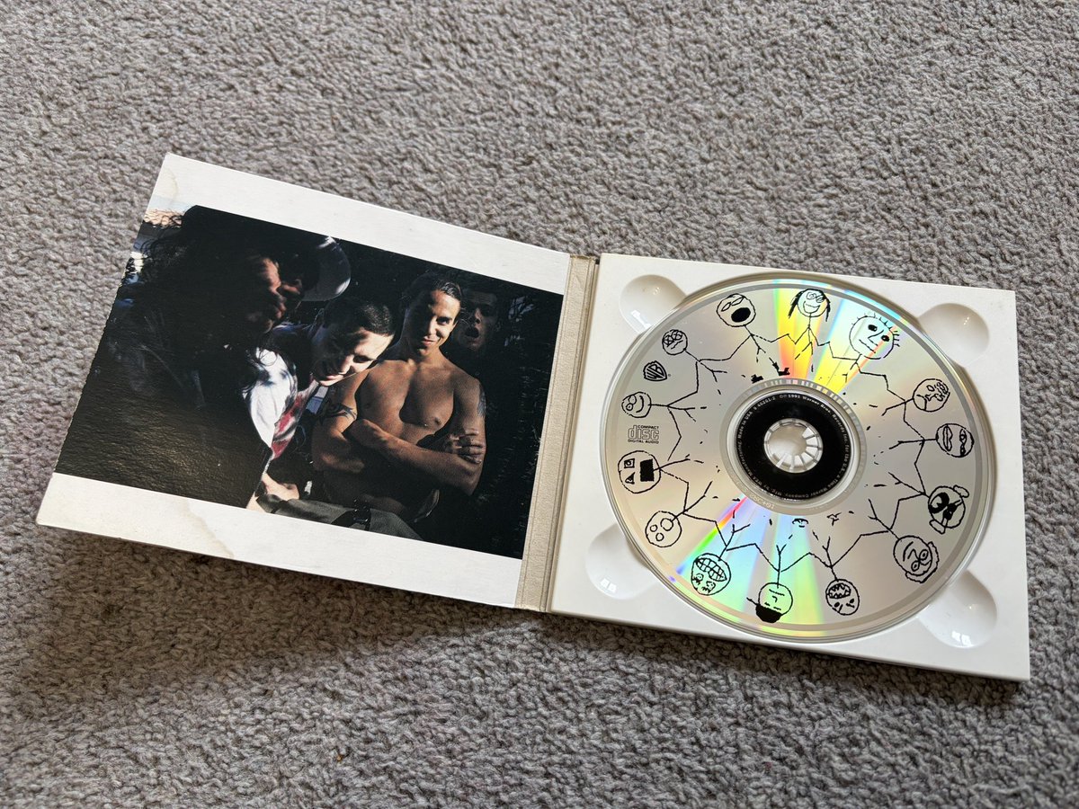 RHCPMediaFan's tweet photo. Interesting Maxi-Single of Give It Away as the 3rd CD version I’ve picked up of this release. https://t.co/0InWEKM0ix