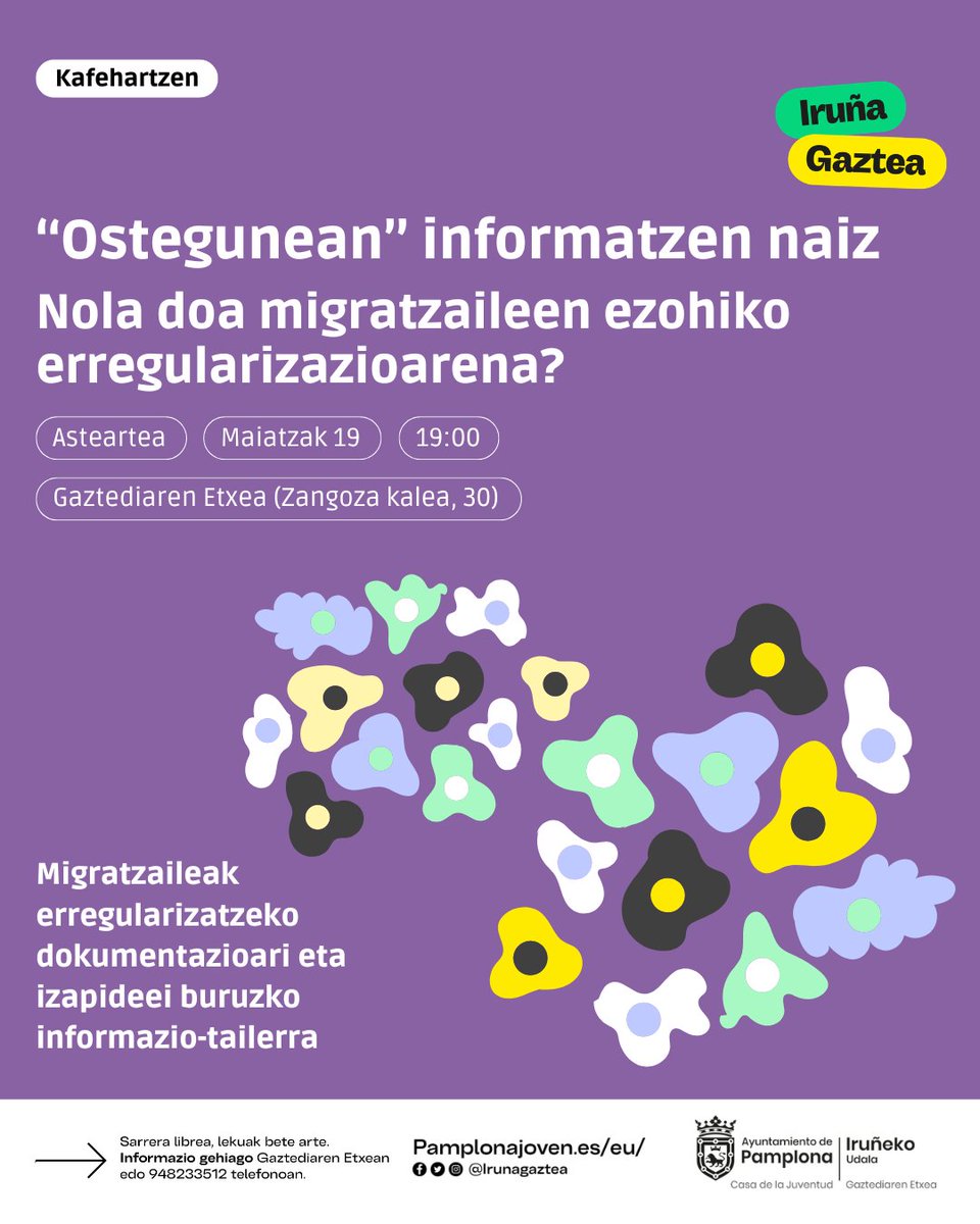 Iruña Gaztea tweet media