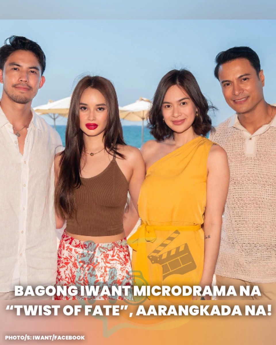 holaphofficial's tweet photo. CHIKA: Matapos ang matagumpay na unang microdrama ng iWant na #TheChambermaidDaughter, pangalawang microdrama ng iWant na #TwistOfFate, malapit na ipalabas! Bibida sa nasabing microdrama sina Tony Labrusca, Rafael Rosel, Angelica Lao, at ang nagbabalik-showbiz na si Yen Santos. https://t.co/5n1L1XveeT