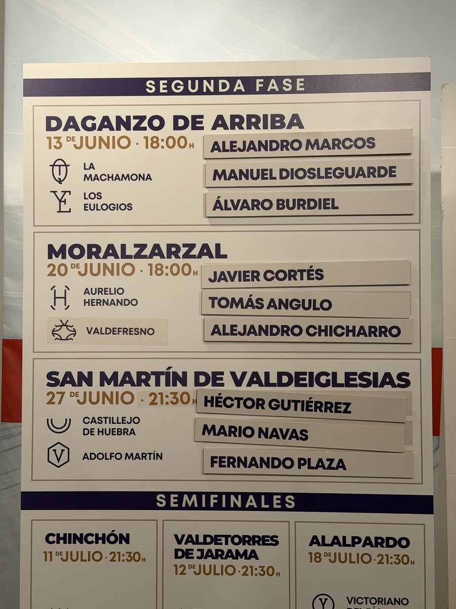 carmelolopezm's tweet photo. 🏆 Carteles de la segunda fase @CopaChenel https://t.co/EEvAmzlIMe