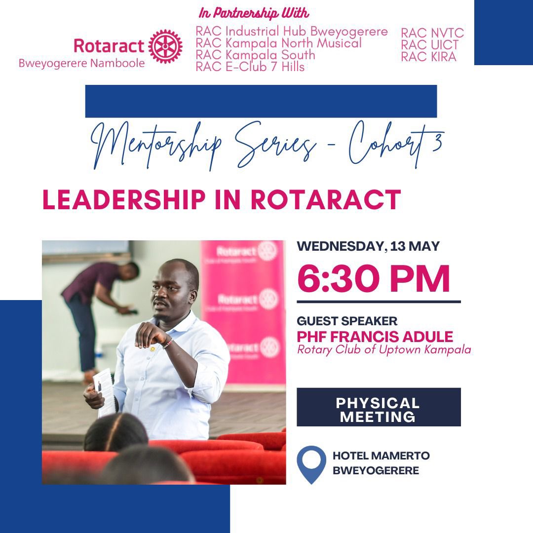 Rotaract Club of Bweyogerere Namboole tweet media