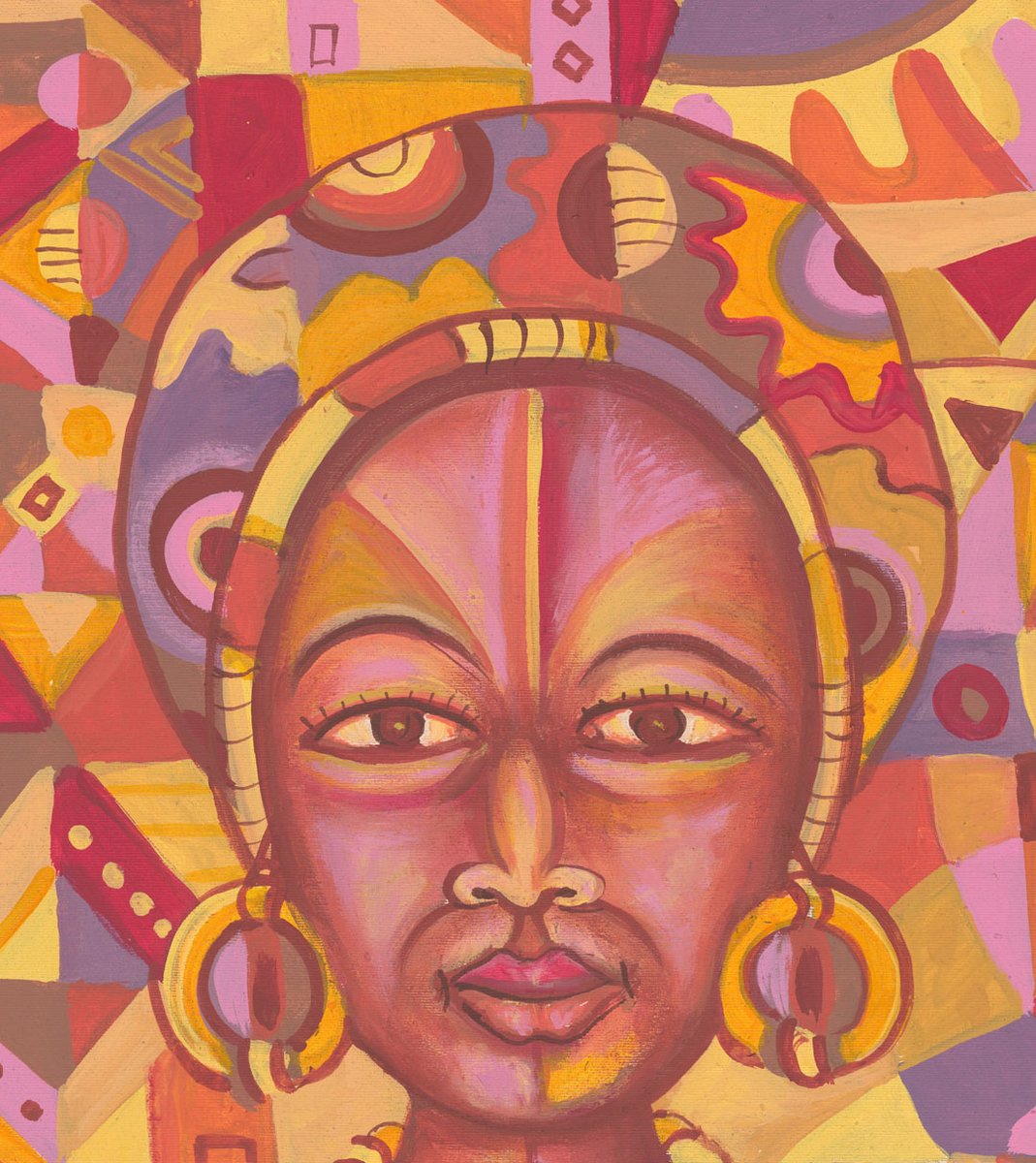 Angu Walters 🖌 African Paintings tweet media