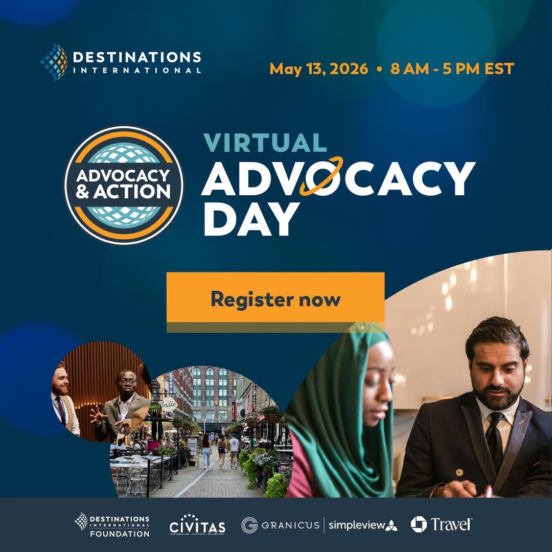 AEylon's tweet photo. I am attending the first-ever @destintl Virtual Advocacy Summit today!  Looking forward to auditing the conversations!  Thank you to all the speakers, sponsors, DI team, &amp; the DI Foundation whose commitment &amp; efforts make these events possible!
#DestIntl #Travel  #Tourism https://t.co/ploH4NE0LQ