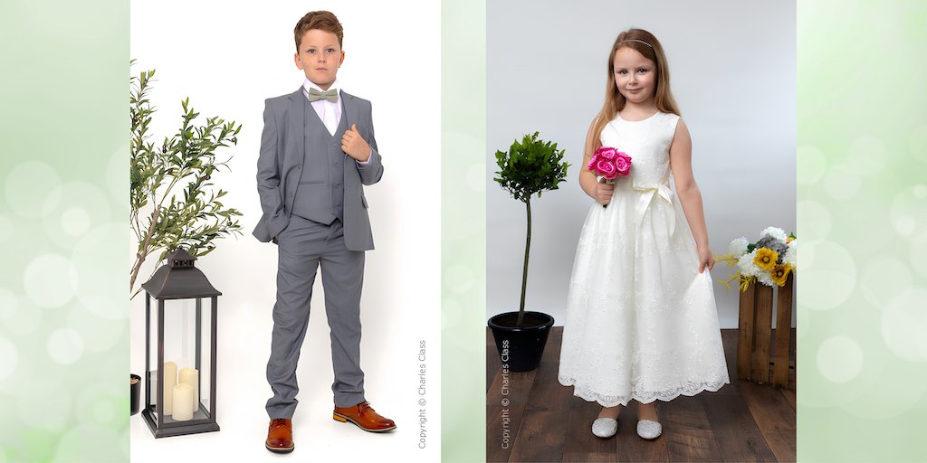 charlesclassco's tweet photo. The Eva dress is a beautiful lace style for your flower girl and the Perry jacket suit will make your page boy look ever so smart … the ultimate look for SS26 weddings 🌸 #WeddingWednesday

Shop the styles with FREE 🇬🇧 delivery >>>
https://t.co/c3jGrEbERI
https://t.co/i3tApJobMm https://t.co/o11yiqedyx