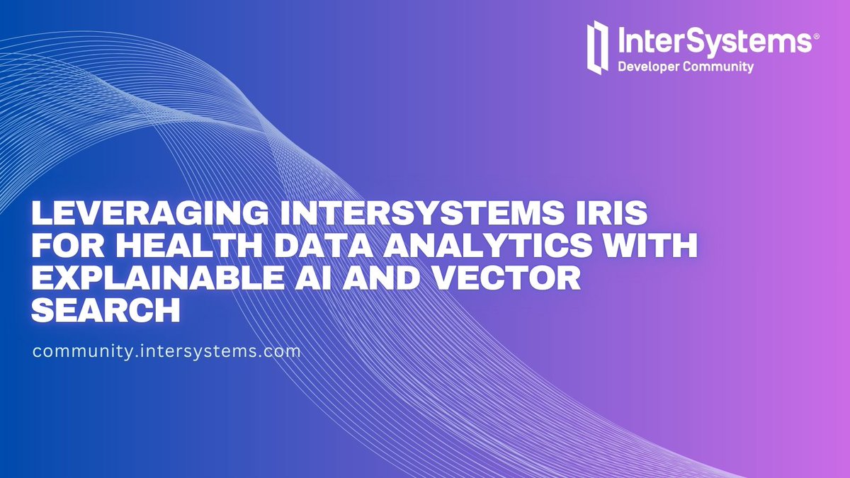 InterSystems Developers tweet media