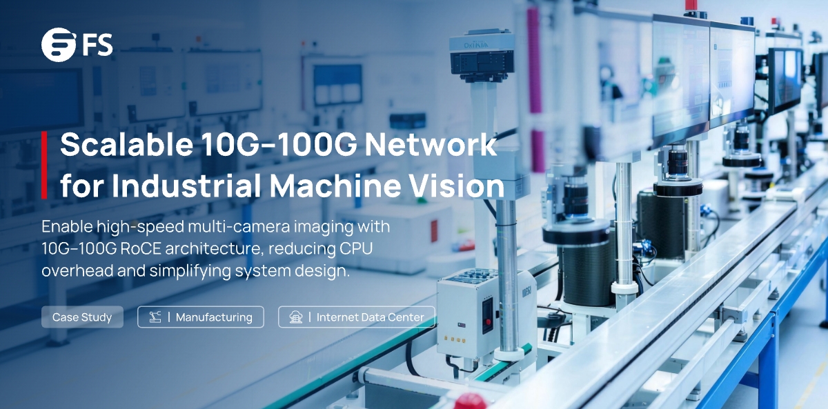 FScom_inc's tweet photo. A manufacturing client built a Vision inspection system using FS NVIDIA #100G NICs.
Explore the full case: https://t.co/A1wWvr7OI7
#RoCE https://t.co/1H6ROfdIKM