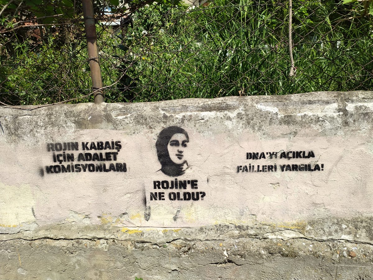 RojineAdalett's tweet photo. 📣| İstanbul

İstanbul sokaklarından sesleniyoruz: Gülistan Doku’dan Rojin Kabaiş’e tüm şüpheli kadın ölümlerini aydınlatacağız!

Rojin’in şüpheli ölümünün aydınlatması için tüm kadınları imza vermeye çağırıyoruz!👇🏿

https://t.co/KVyQrHyJ8F

 İmza kampanyasına profilimizdeki link üzerinden de ulaşabilirsin.