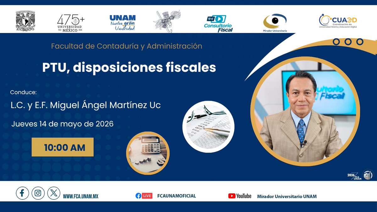 Facultad de Contaduría y Administración - UNAM tweet media