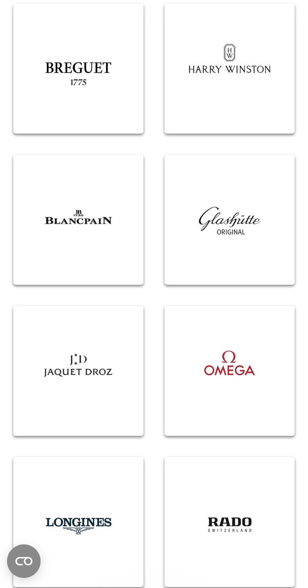 CaaseClosedd's tweet photo. Just for clarity these are the brands that swatch owns - https://t.co/U0IPjnDHOh https://t.co/KOsOveBVij