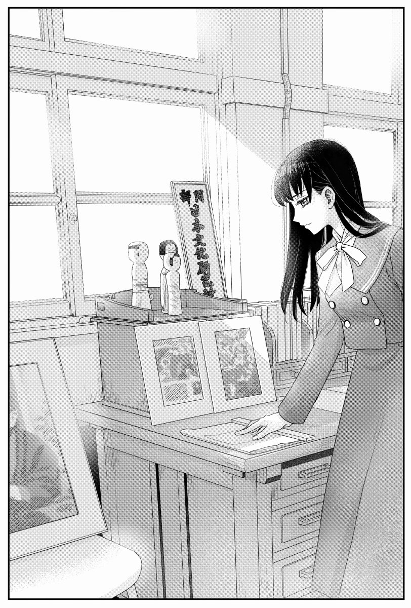 kouhiyura's tweet photo. 長らくお待たせして申し訳ありません！
『JK漱石』18話、更新されました！
前回の続きで、読んでいる方はもうみんな知っているだろう“あの人”の正体が明かされる回です。
扉は仙台の阿部次郎記念館です（2023年閉館）。 https://t.co/msLzzNhJuO