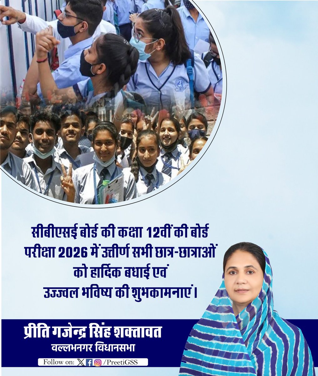 Preeti Gajendra Singh Shaktawat tweet media