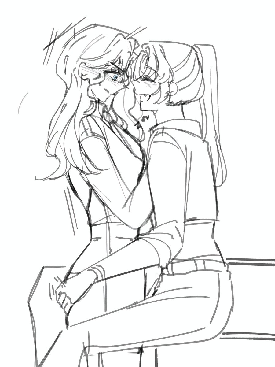 Hsyhsk1's tweet photo. I realized that I don't post something much about Marius and Artem.
(Also I like Artem!Fem so... #martem) https://t.co/g4oNUnT1vc
