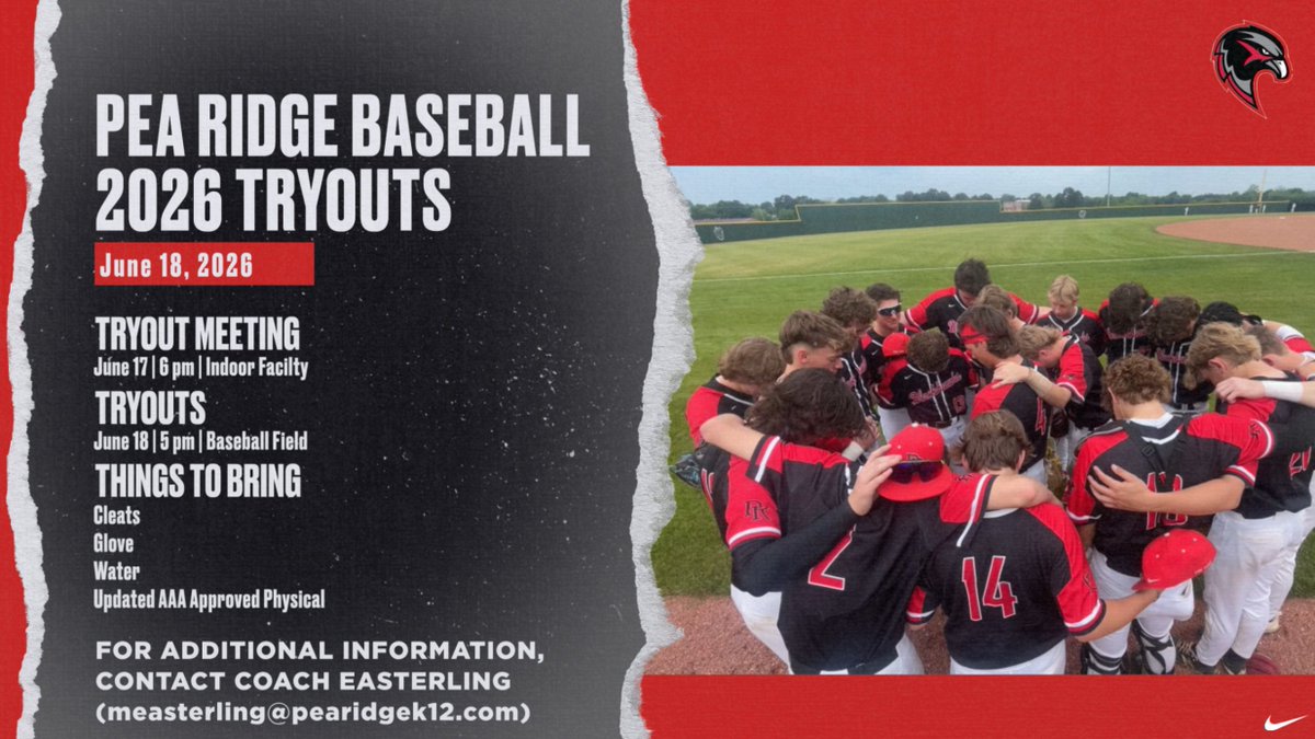 Pea Ridge HS Baseball tweet media